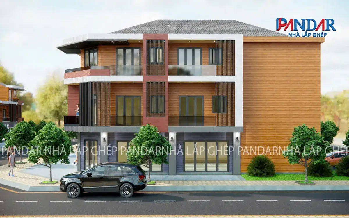 Nhà Lắp Ghép Khu Du Lịch