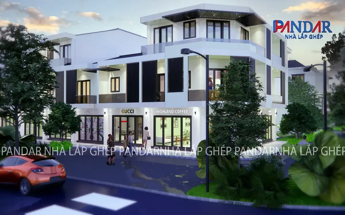 Nhà Biệt Thự Lắp Ghép
