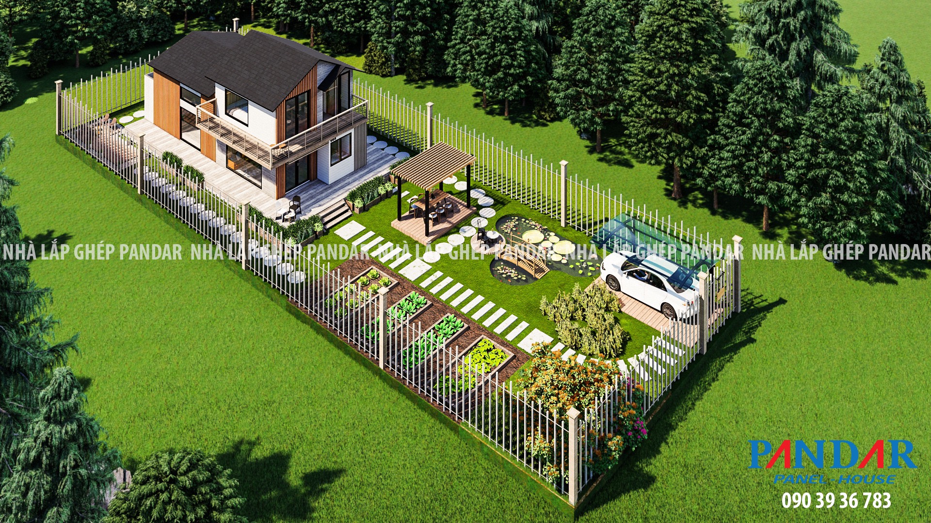 NHÀ VƯỜN LẮP GHÉP - Ảnh 4