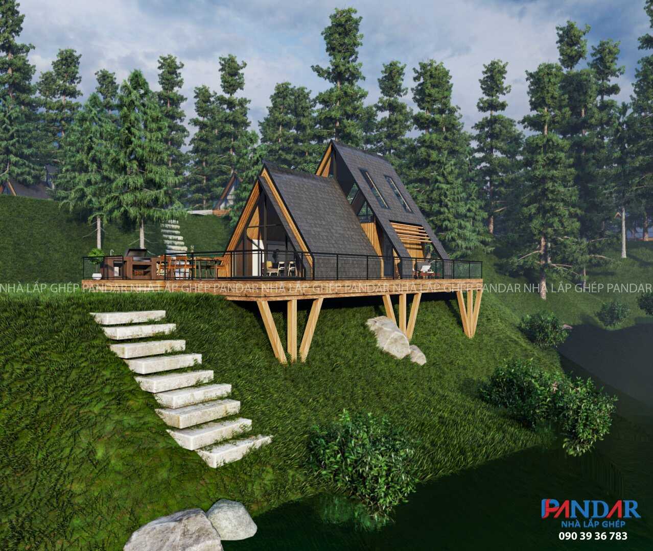 NHÀ LẮP GHÉP HÌNH TAM GIÁC 2 GIAN - LỢI ÍCH VÀ ƯU ĐIỂM NỔI BẬT - Ảnh 4