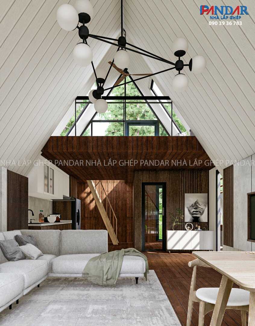 NHÀ LẮP GHÉP HÌNH TAM GIÁC 2 GIAN - LỢI ÍCH VÀ ƯU ĐIỂM NỔI BẬT - Ảnh 6