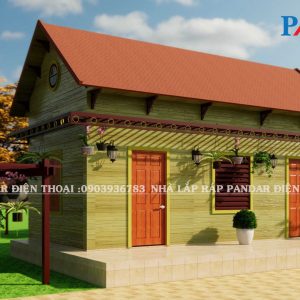 NHÀ LẮP GHÉP PANDAR BÉN DUYÊN VỚI NHỮNG NGÔI CHÙA