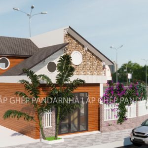 PANDAR- KIẾN TRÚC MÁI THÁI LỆCH ĐỘC ĐÁO
