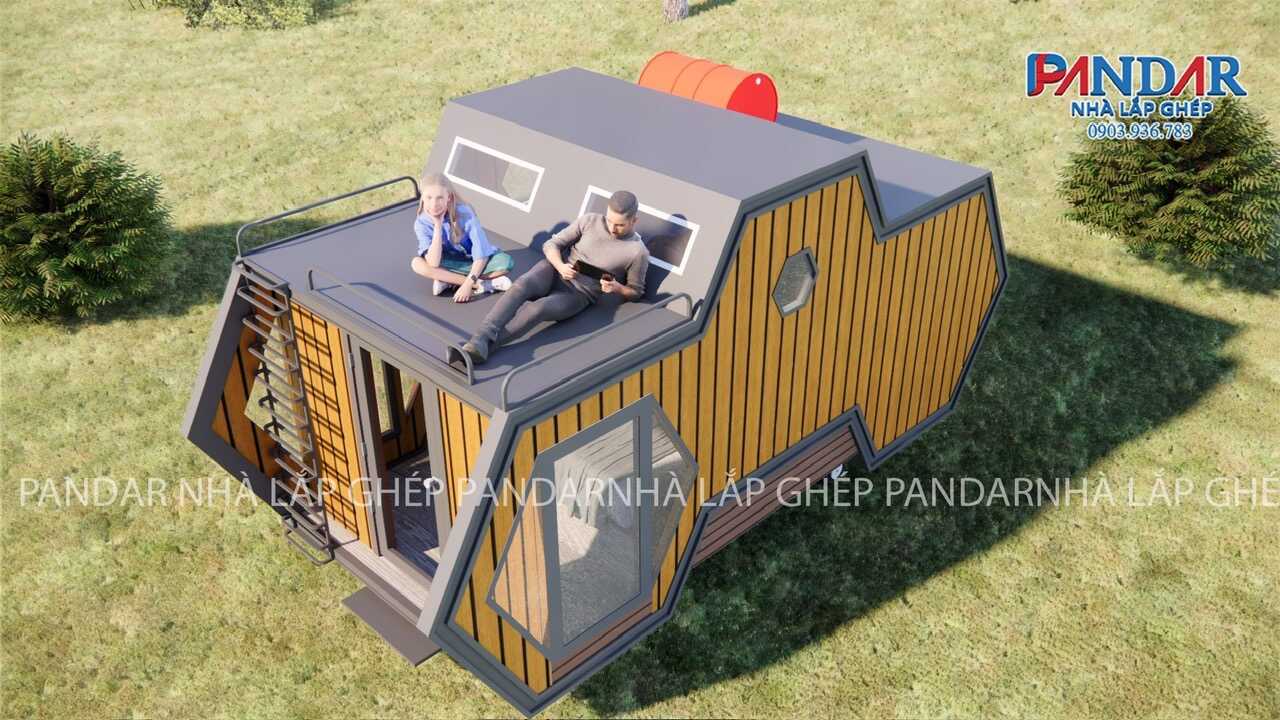 NHÀ LẮP GHÉP BIẾT ĐI LÀ CÓ THẬT