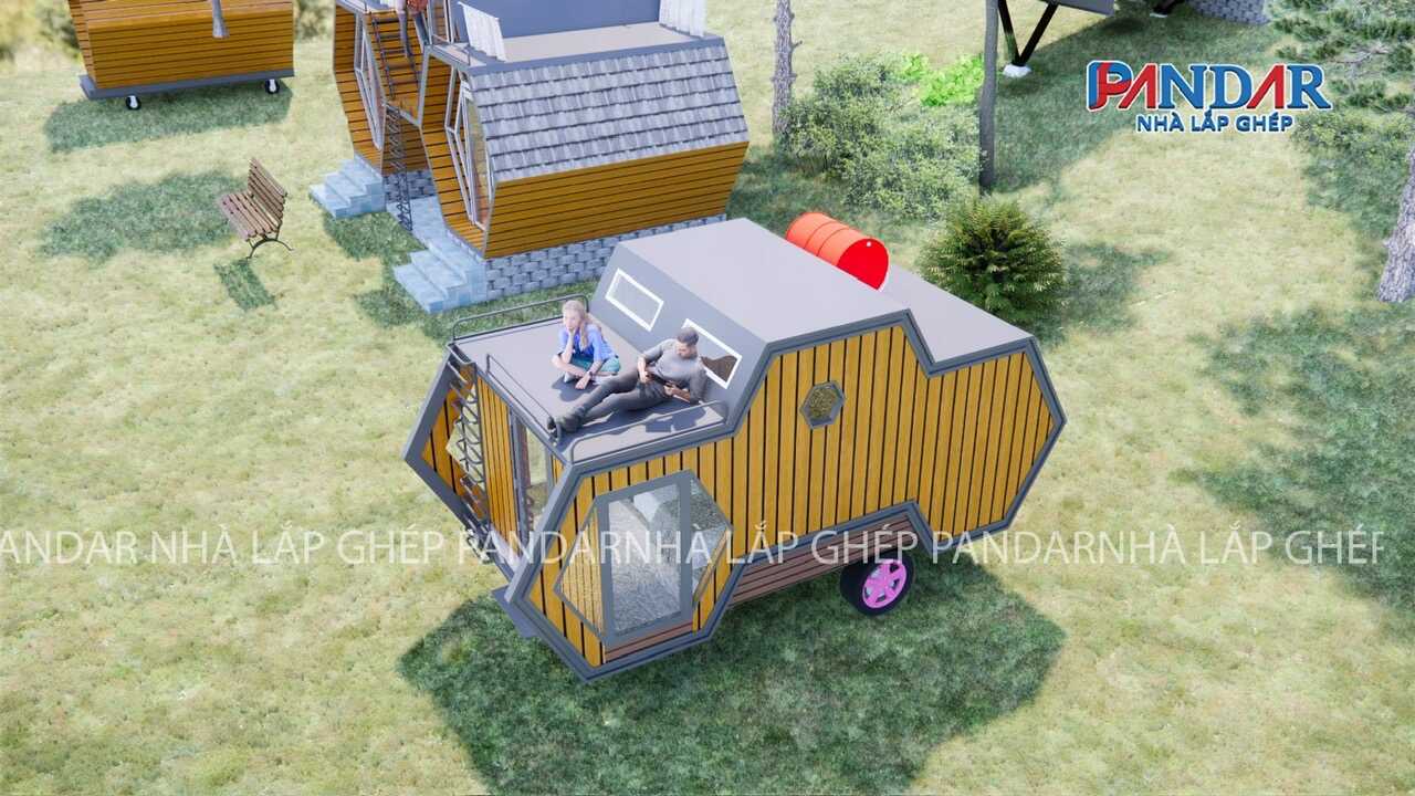 NHÀ LẮP GHÉP BIẾT ĐI LÀ CÓ THẬT - Ảnh 2