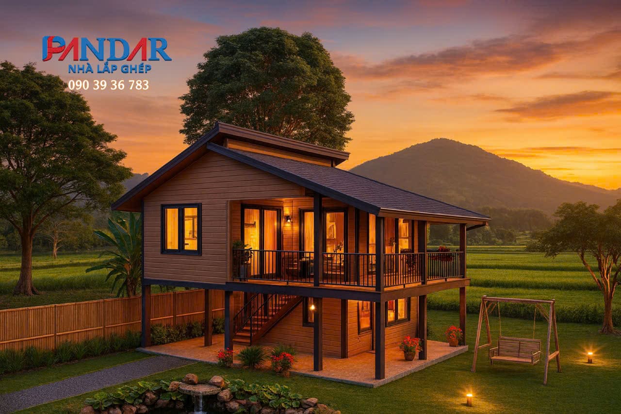 NHÀ LẮP GHÉP NÔNG THÔN – GIẢI PHÁP AN CƯ THÔNG MINH, HIỆN ĐẠI VÀ TIẾT KIỆM - Ảnh 4