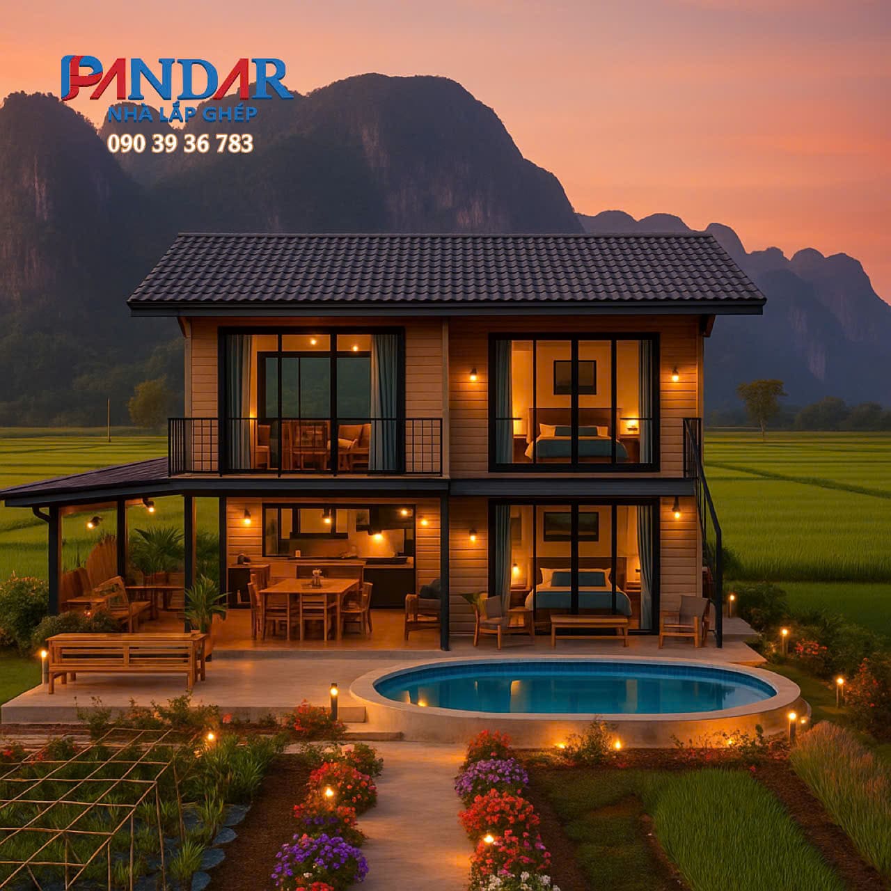 NHÀ LẮP GHÉP NÔNG THÔN – GIẢI PHÁP AN CƯ THÔNG MINH, HIỆN ĐẠI VÀ TIẾT KIỆM - Ảnh 3